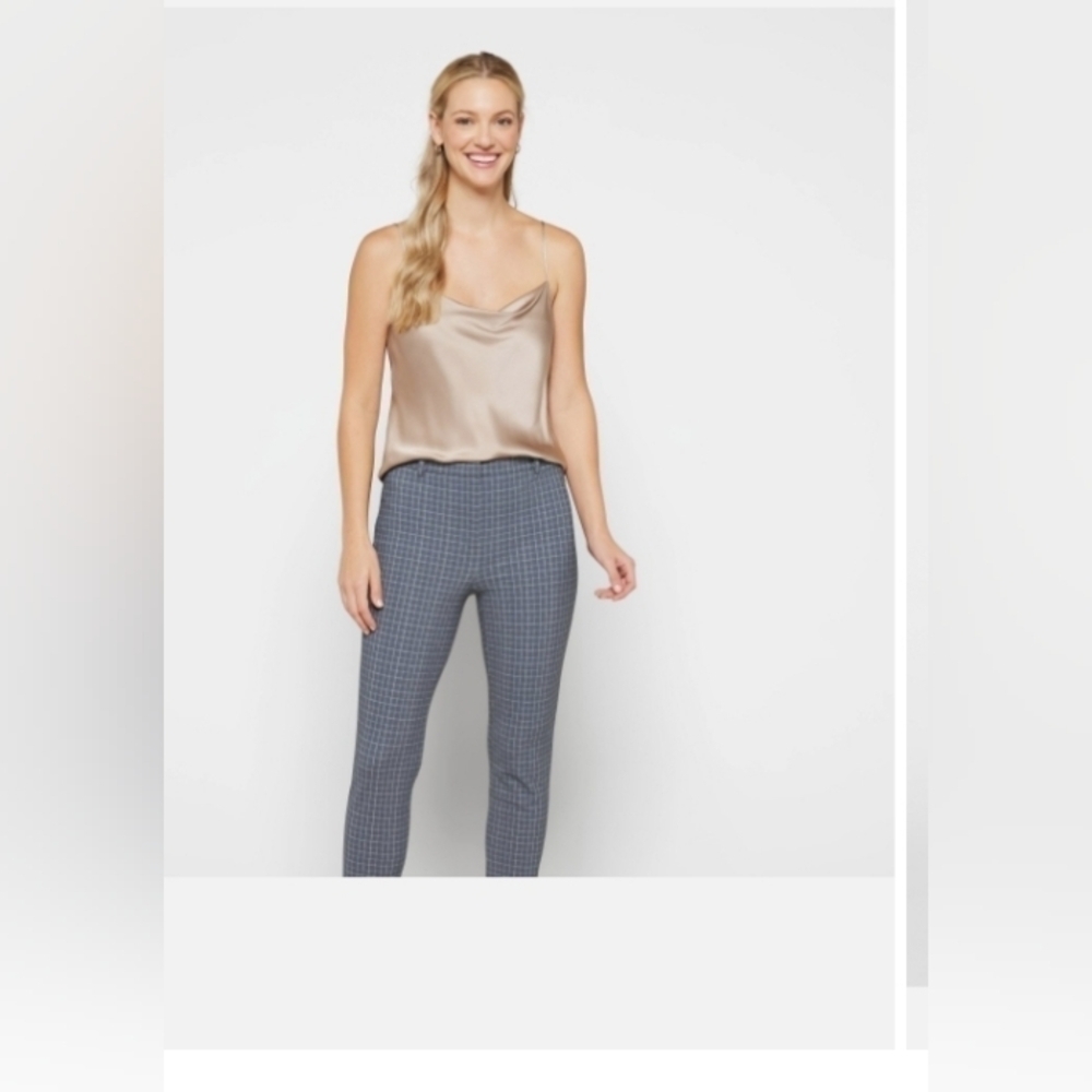 Theory slim cropped pants